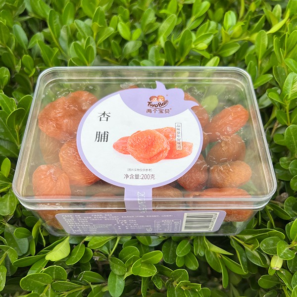 兩個(gè)寶貝杏脯