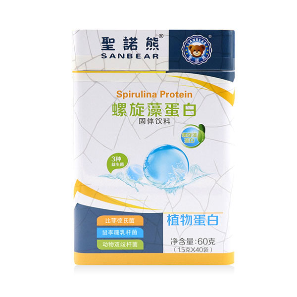 圣諾熊螺旋藻蛋白固體飲料