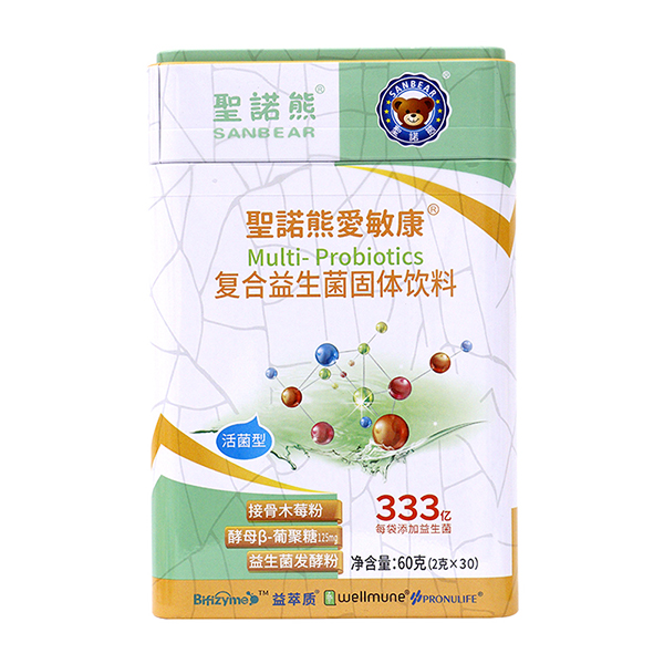 圣諾熊愛敏康復合益生菌固體飲料