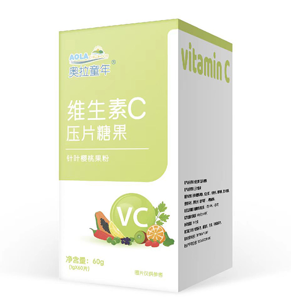 奧拉童年維生素C壓片糖果
