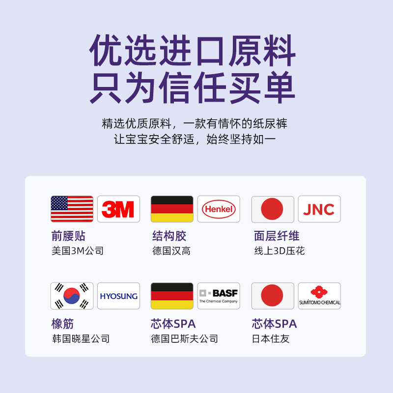 米小圈米U系列嬰兒褲型紙尿褲3