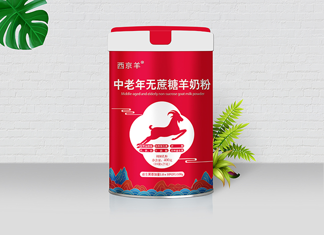 西京羊中老年無(wú)蔗糖羊奶粉