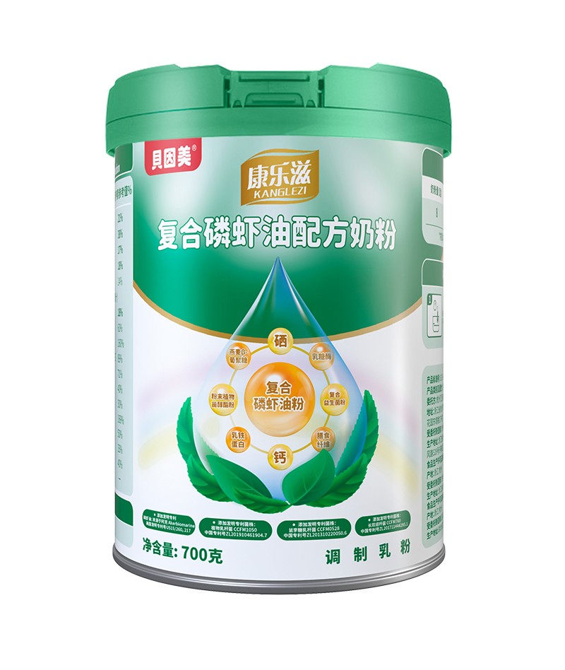 貝因美康樂滋復合磷蝦油配方奶粉