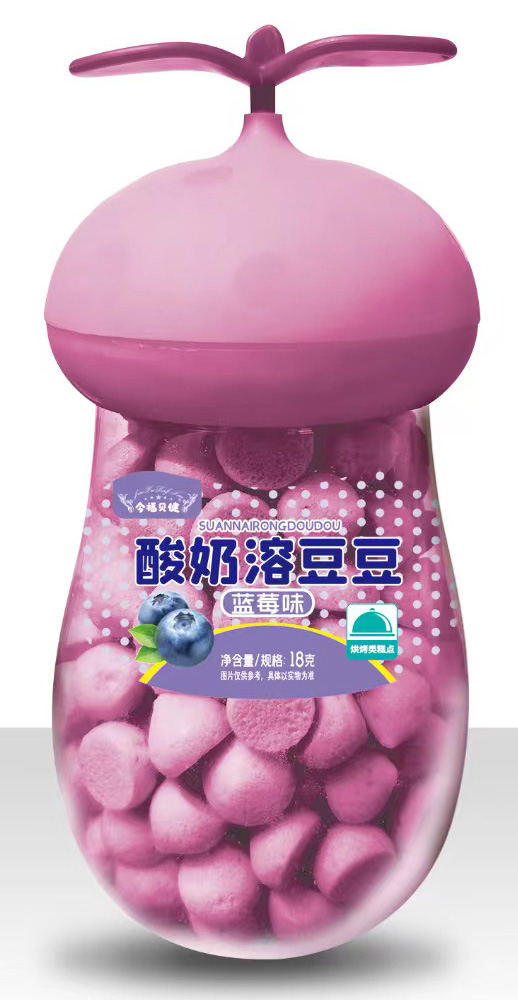 今福貝健益生菌溶豆豆-藍(lán)莓味