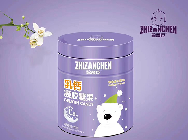 智贊臣乳鈣凝膠糖果