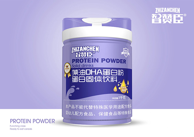 智贊臣藻油DHA蛋白粉