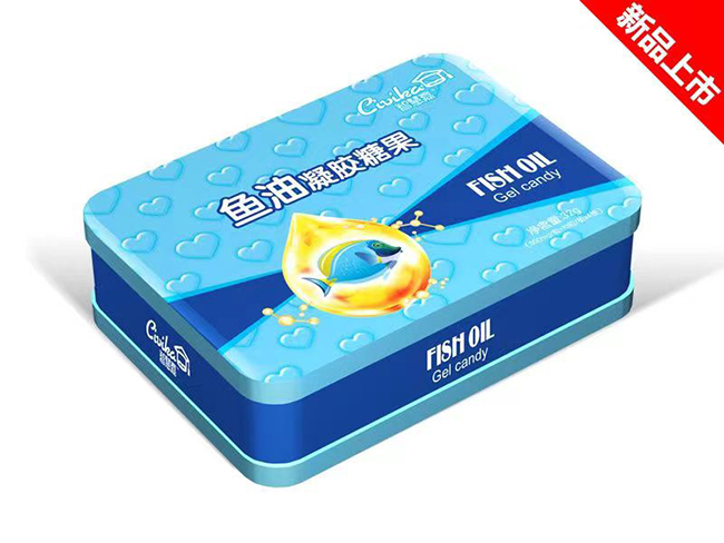 智慧嘉魚油凝膠糖果