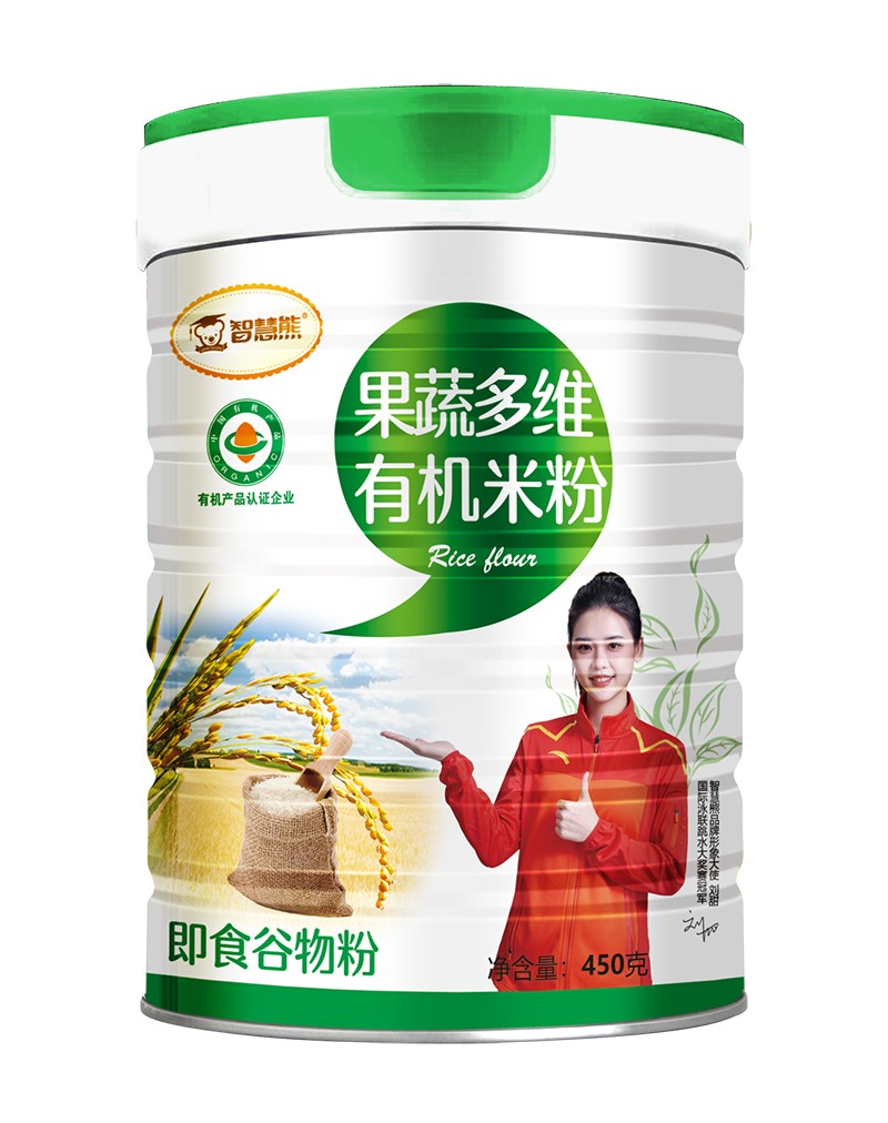 智慧熊果蔬多維有機(jī)米粉 聽裝