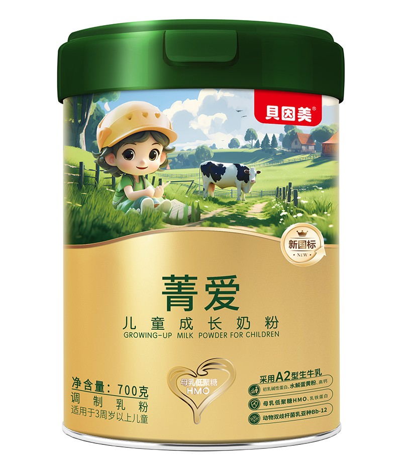 貝因美菁愛兒童成長奶粉700克.