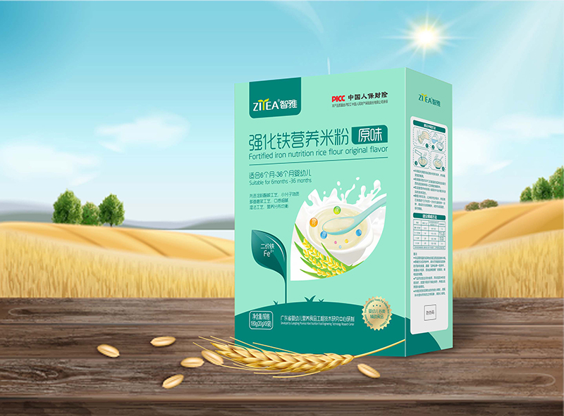 智雅強(qiáng)化鐵營(yíng)養(yǎng)米粉原味 盒裝