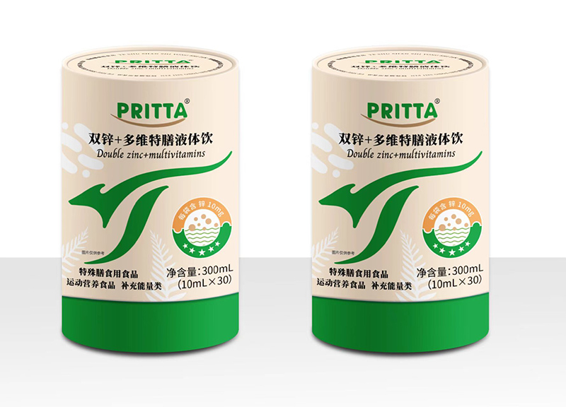 普瑞塔雙鋅+多維特膳液體飲