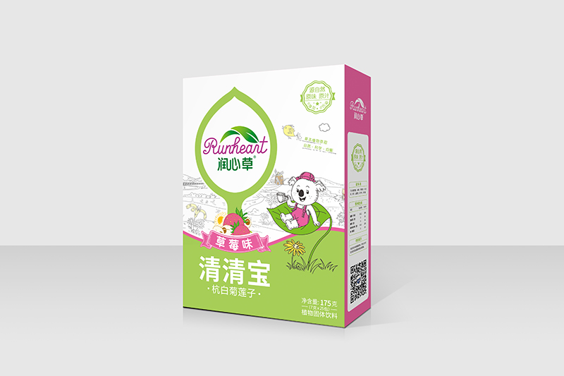 潤(rùn)心草草莓味清清寶175克