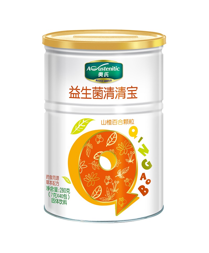 奧氏山楂百合益生菌清清寶