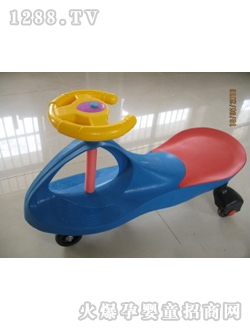 尼爾樂藍紅兒童扭扭車