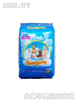 比愛嬰兒紙尿褲大包藍(lán)包裝