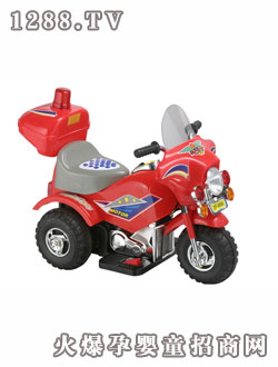 貝思達紅色童車ZP-9886