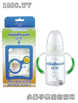 紐寶帶柄小直身自動PC奶瓶