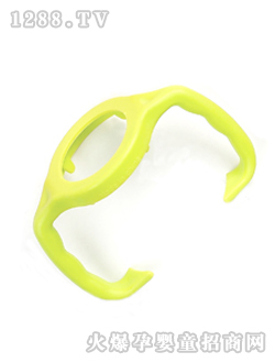 標準口徑奶瓶握把綠色