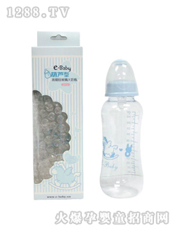 葫蘆型高硼硅玻璃大奶瓶280ML