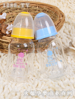 皇家寶貝白金玻璃葫蘆嬰兒奶瓶