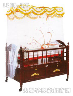 愛嬰寶嬰兒木床558