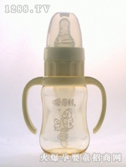 實(shí)感帶柄防嗆PES奶瓶120mL