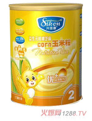 興佳康聽(tīng)裝益生元核桃芝麻米粉2段