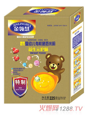 金領(lǐng)慧益生元護(hù)腸有機(jī)奶米粉