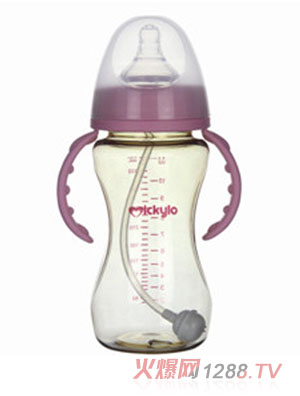 米奇樂PPSU寬口自動(dòng)奶瓶330ml