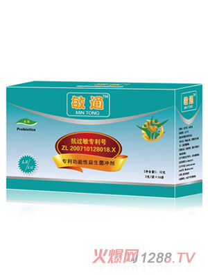 敏通專利功能性益生菌沖劑