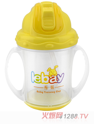 樂蓓嬰幼兒學(xué)飲杯6907B黃色