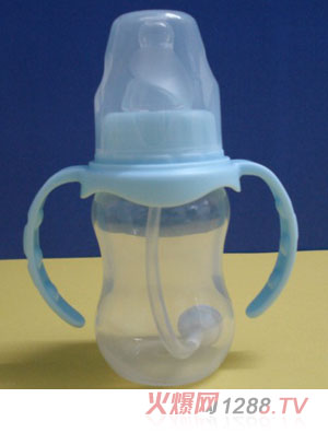 嬰兒標口雙柄PP奶瓶