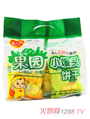嬰兒樂(lè)果園小饅頭240g