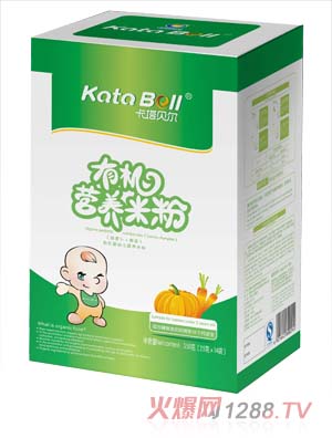 卡塔貝爾有機(jī)營(yíng)養(yǎng)米粉（胡蘿卜+南瓜）