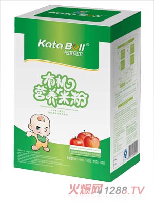 卡塔貝爾有機(jī)營(yíng)養(yǎng)米粉（蘋(píng)果+番茄）