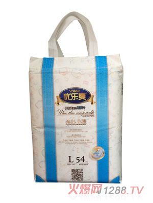 優(yōu)樂(lè)爽親膚柔薄瞬吸收嬰兒紙尿片L54片