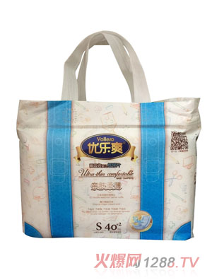 優(yōu)樂(lè)爽親膚柔薄瞬吸收嬰兒紙尿片S40+2片