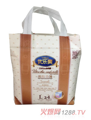 優(yōu)樂(lè)爽親膚柔薄隨心動(dòng)?jì)雰盒?nèi)褲L24片