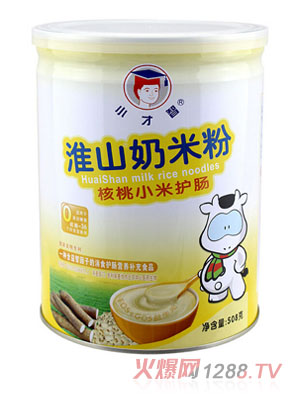 小才智核桃小米護(hù)暢淮山奶米粉