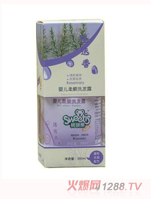 樹(shù)袋熊迷迭香柔順洗發(fā)露300ml