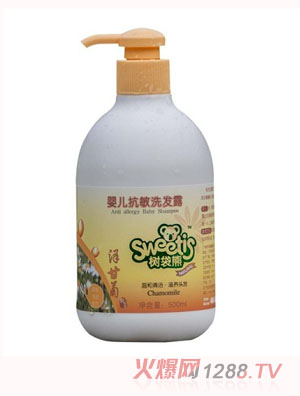 樹(shù)袋熊洋甘菊嬰兒抗敏洗發(fā)露500ml