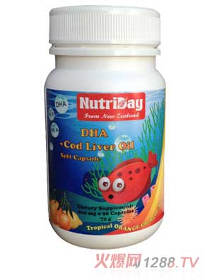 紐奇DHA+鱈魚(yú)肝油軟膠囊