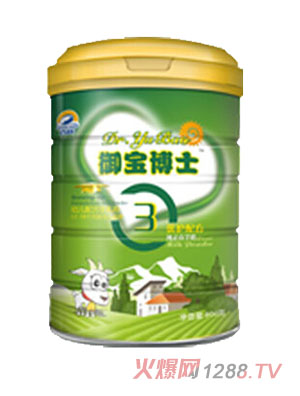 御寶博士?jī)?yōu)護(hù)聽(tīng)裝羊奶粉3段