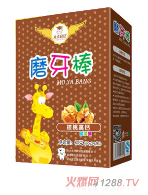 點(diǎn)點(diǎn)日記核桃高鈣磨牙棒