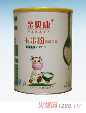 金貝康玉米粉（水果配方）聽(tīng)裝