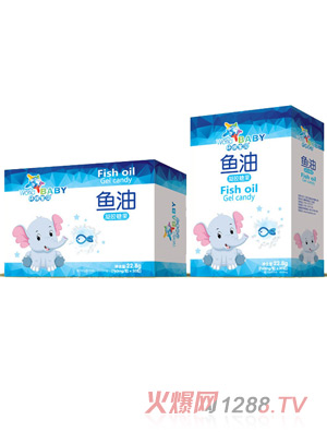 環(huán)球寶貝魚油凝膠糖果