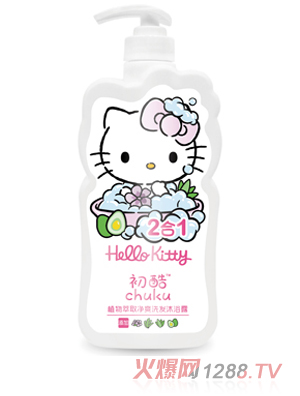 Hello Kitty����ֲ����ȡ��ˬϴ�l(f��)��ԡ¶ 400ml