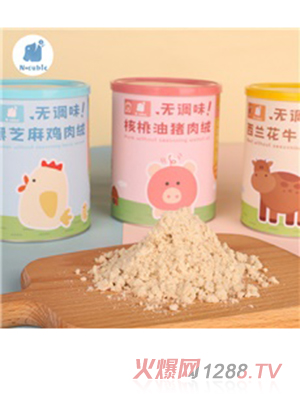 N-cubic恩庫克 兒童無調味肉絨80g