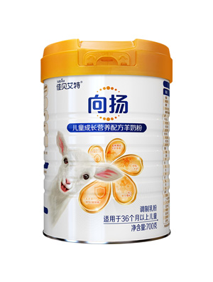 進(jìn)口佳貝艾特兒童學(xué)生成長配方羊奶粉向揚4段3-12歲以上700g