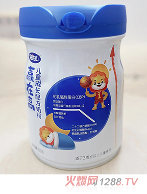 完達山贏在高兒童成長配方奶粉